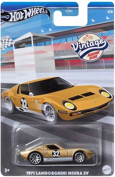 Hot Wheels Vıntage Racing Club 1971 Lamborghini Miura SV - HRV03 ürün görseli 1