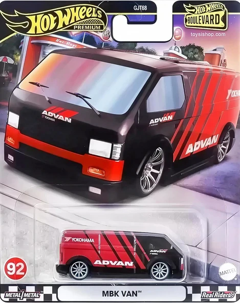 Hot Wheels Premium Boulevard 2024 Mix 1- MBK Van ürün görseli 1