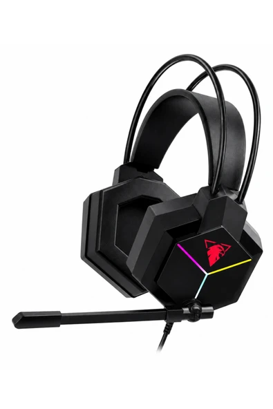 Jedel Gaming GH-561 RGB Işıklı Mikrofonlu Oyuncu Kulaklığı USB 50mm Sürücü ürün görseli 1