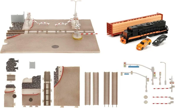 Jada Fast & Furious Nano Train Scene Diorama - Resim 4