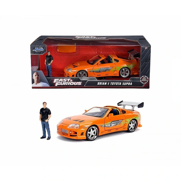 Jada 1/24 Fast & Furious 1995 Toyota Supra (Brian O'Conner) ürün görseli 1