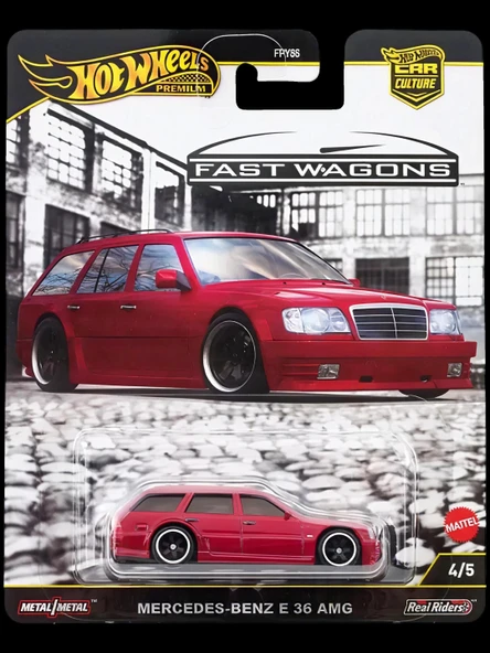 Hot Wheels Premium Car Culture Fast Wagons Mercedes-Benz E 36 AMG ürün görseli 1