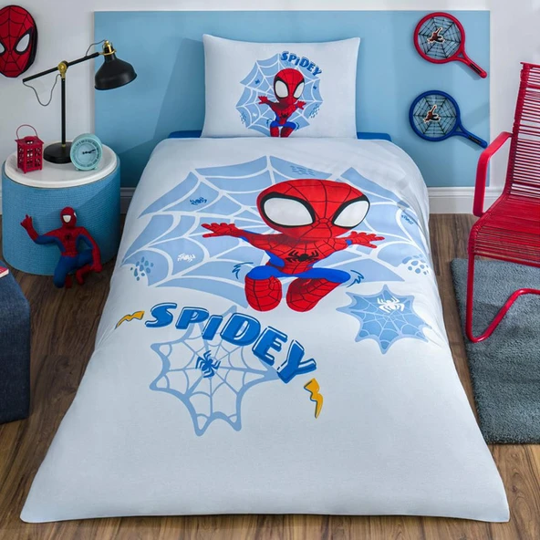 Özdilek Dsny Ranforce TK. Nevresim Takımı Spidey Amazing Gri ürün görseli 1