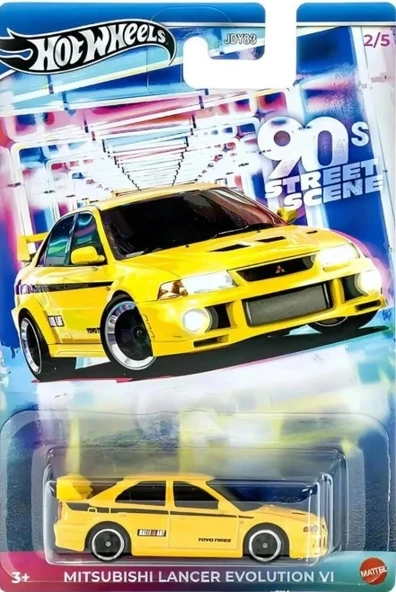 Hot Wheels Silver Series 90's Street Scene MITSUBISHI LANCER EVOLUTION VI JCB58 ürün görseli 1