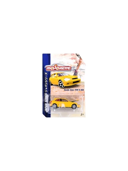 Majorette 1/64 Japan Series Premium Cars Honda Civic TYPE R EK9 ürün görseli 1