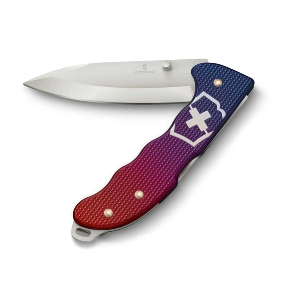 Victorinox Evoke Alox Çakı 0.9411.D221 Blue Red İsviçre Çakısı ürün görseli 1