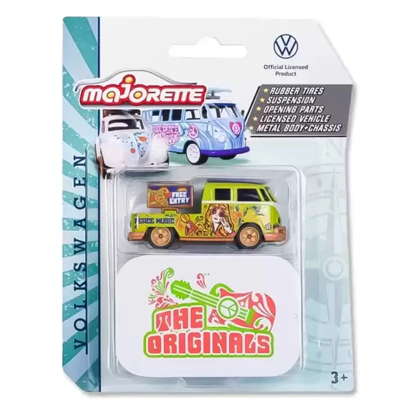 Majorette Volkswagen Deluxe Cars - T1 Peace Music ürün görseli 1