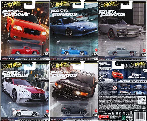 Hot Wheels Premium Fast & Furious 2024 Mix H Set ürün görseli 1