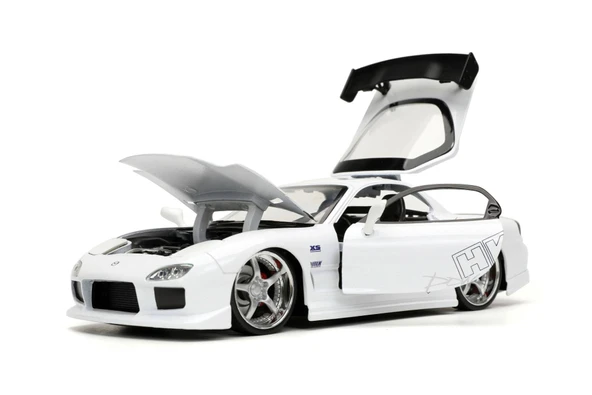 Jada 1/24 Fast & Furious 1993 Mazda RX-7 - Resim 6
