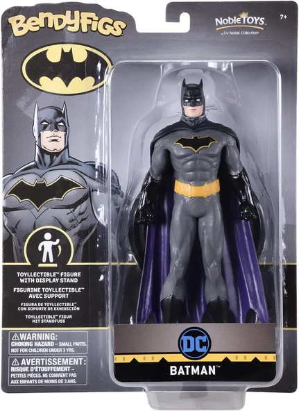 Noble Collection- Bendyfigs Dc Comics Batman Ayaklı  Figür - Resim 2