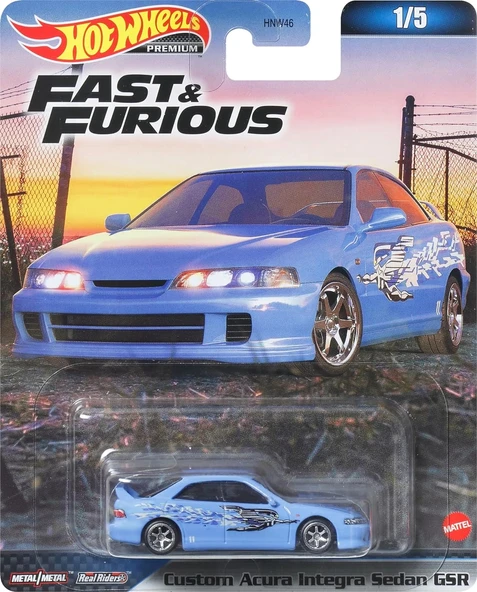 Hot Wheels Premium Fast & Furious Acura İntegra Sedan GSR ürün görseli 1