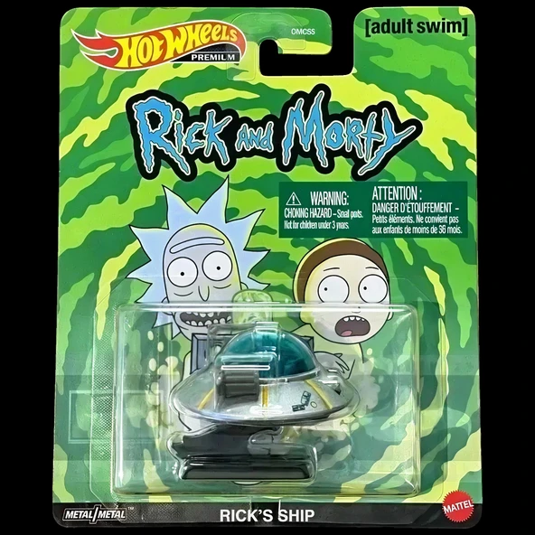 Hot Wheels Premium Pop Culture Rick's Ship ürün görseli 1