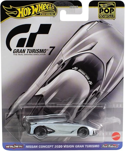 Hot Wheels Premium Pop Culture Gran Turismo 7 Nissan Concept 2020 Vision ürün görseli 1