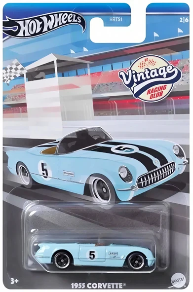 Hot Wheels Vintage Racing Club 1955 Corvette - HRV01 ürün görseli 1