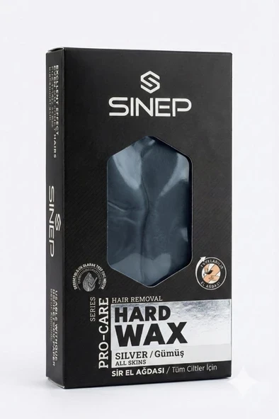 Sinep Pro-Care Sir Kalıp Ağda Tüm Ciltler İçin 400 Gr Silver Gümüş ürün görseli 1