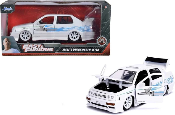 Jada 1/24 Fast&Furious 1995 Volkswagen Jetta White ürün görseli 1