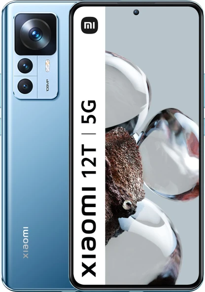 PTTAVM: Xiaomi 12T 5G BLUE 256 GB / 8+4 GB RAM Yenilenmiş Ürün