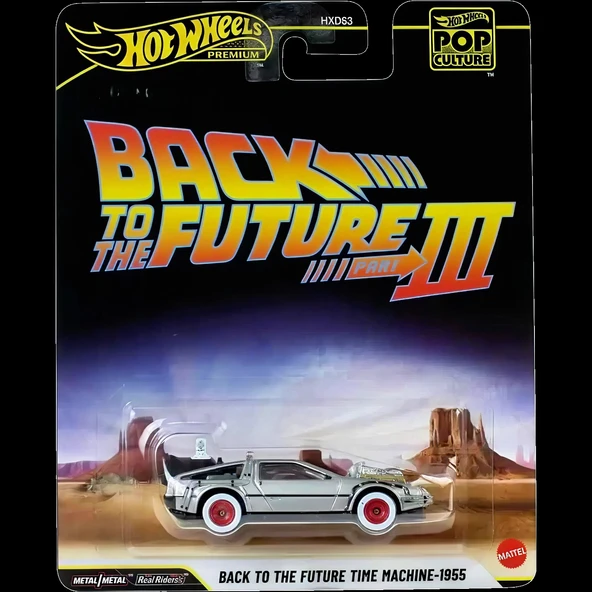 Hot Wheels Premium Back To The Future Time Machine - 1955 ürün görseli 1
