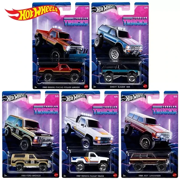 Hot Wheels Tubular Trucks HWR58 Set ürün görseli 1