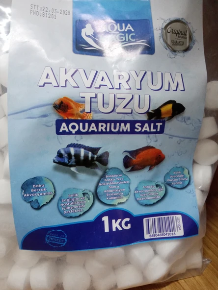 Aqua Magic Akvaryum Tuzu 1 Kg ürün görseli 1