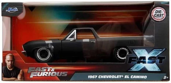 Jada 1/24 Fast & Furious 1967 El Camino ürün görseli 1