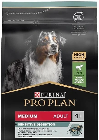 Pro Plan Sensitive Digestion Medium Kuzu Etli 3 kg Yetişkin Köpek Maması ürün görseli 1