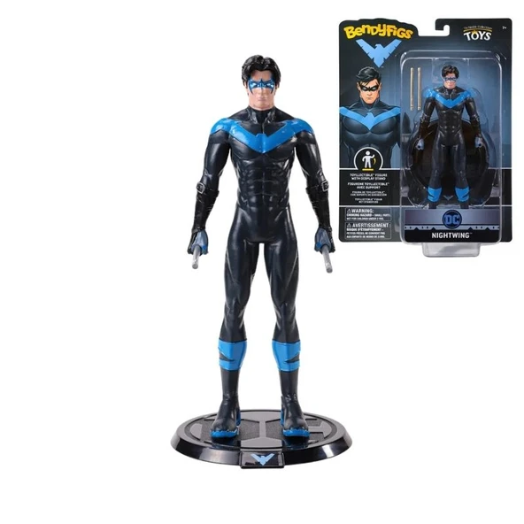 Noble Collection- Bendyfigs DC Comics Nightwing ürün görseli 1