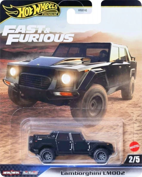 Hot Wheels Premium Fast & Furious Lamborghini LM002 ürün görseli 1