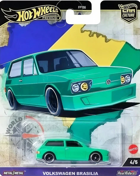 Hot Wheels Car Culture World Tour Volkswagen Brasilia ürün görseli 1