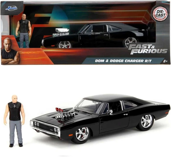 Jada 1/24 Fast & Furious 1970 Dodge Charger ürün görseli 1