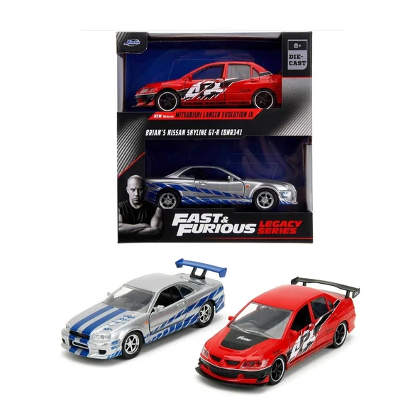 Jada 1/32 F&F Legacy Series Twin Pack W4/2 ürün görseli 1
