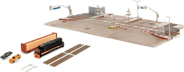 Jada Fast & Furious Nano Train Scene Diorama - Resim 5