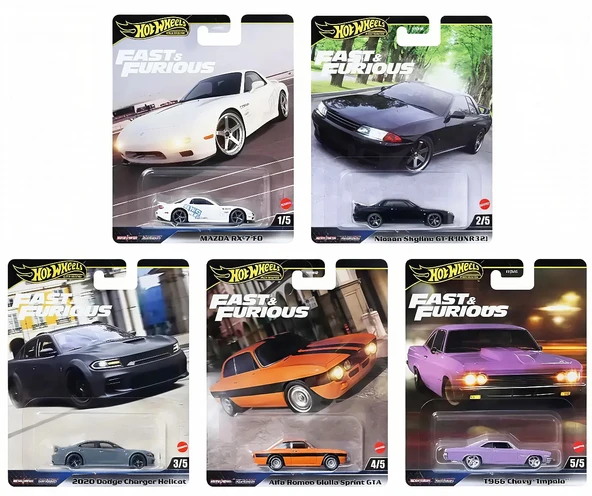 Hot Wheels Premium Fast & Furious 2025 HNW46-979K ürün görseli 1