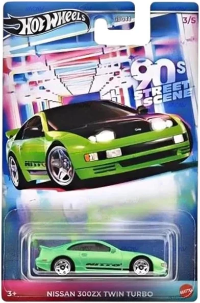 Hot Wheels 90's Street Scene NISSAN 300ZX TWIN TURBO JCB59 ürün görseli 1