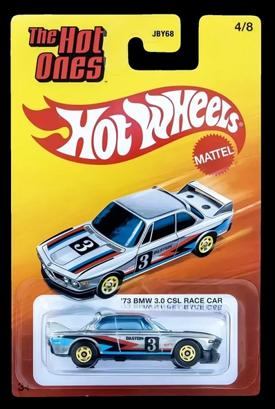 Hot Wheels Silver Series Hot Ones - '73 BMW 3.0 CSL ürün görseli 1