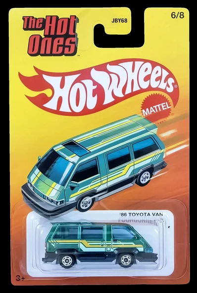 Hot Wheels Silver Series  Hot Ones - 86 Toyota Van ürün görseli 1