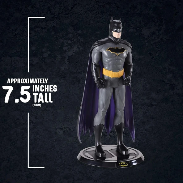 Noble Collection- Bendyfigs Dc Comics Batman Ayaklı  Figür - Resim 4