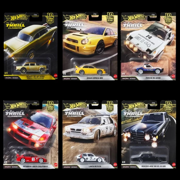 Hot Wheels Premium Thrill Climbers Chase Set Car Culture (FPY86 - 976Q) ürün görseli 1