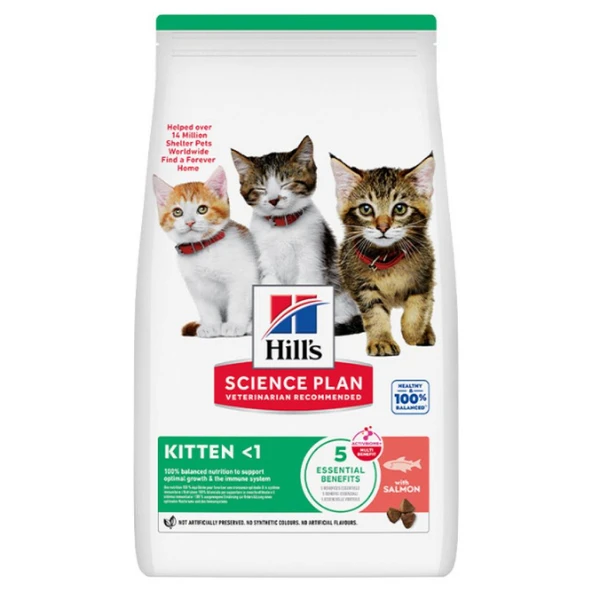 Hills SP Somonlu Yavru Kedi Maması 5+2 kg ürün görseli 1