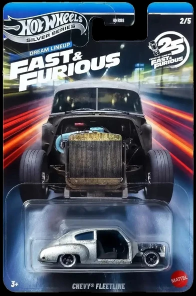 Hot Wheels Silver Series Dream Lineup Fast Furious - Chevy Fleetline ürün görseli 1