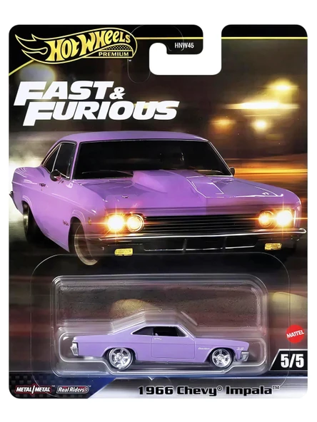 Hot Wheels Premium Fast & Furious 1966 Chevy Impala ürün görseli 1