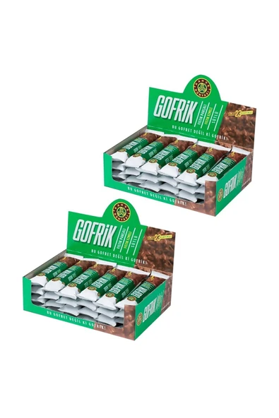 Kahve Dünyası Gofrik Antep Fıstıklı Çikolata 33 gr x 48 Adet ürün görseli 1
