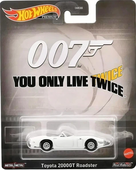 Hot Wheels Premium HKC27 007 You Only Live Twice Toyota 2000GT Roadster ürün görseli 1