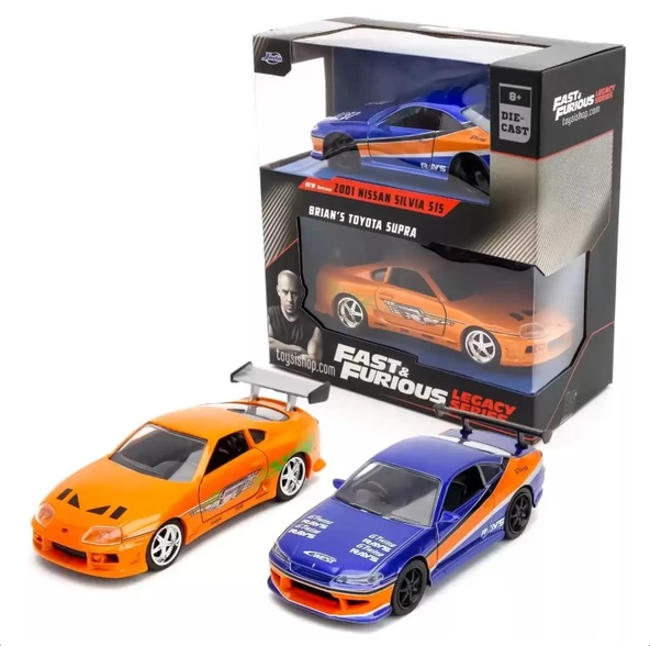 Jada 1/32 F&F Legacy Series Twin Pack 253202017 ürün görseli 1