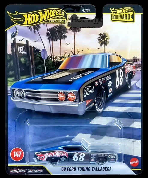 Hot Wheels Premium Boulevards 5'li Set - GJT68- 978G - Resim 3