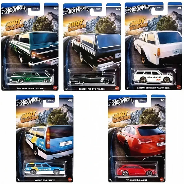 Hot Wheels Hot Wagons Araba Seti HWR56 ürün görseli 1