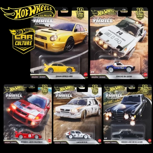 Hot Wheels Premium Thrill Climbers Set Car Culture FPY86 - 976Q ürün görseli 1