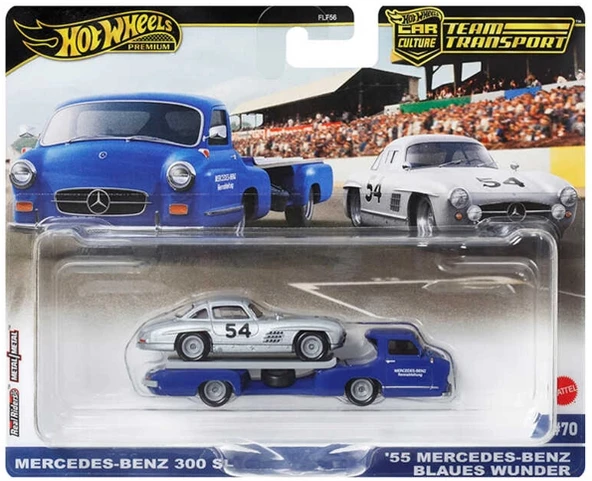 Hot Wheels Premium Car Culture Team Transport Mercedes-Benz 300 SL ürün görseli 1