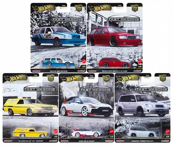 Hot Wheels Premium Fast Wagon FYP86-976J ürün görseli 1
