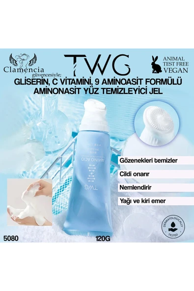 Amino Asit Fırçalı Yüz Temizleyici Jel ürün görseli 1